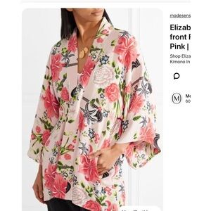 Elizabeth and James silk kimono